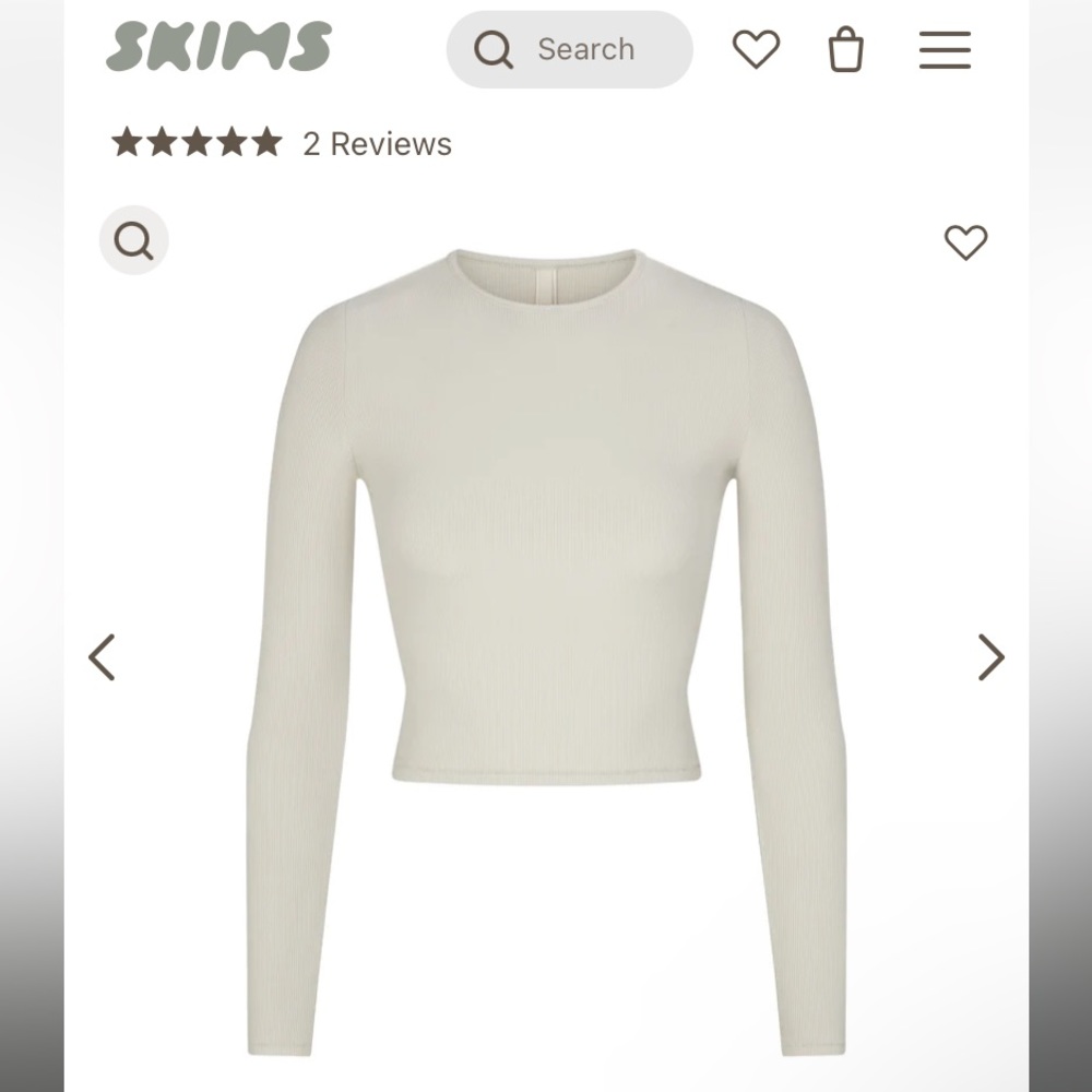 SKIMS SOFT LOUNGE LONGSLEEVE